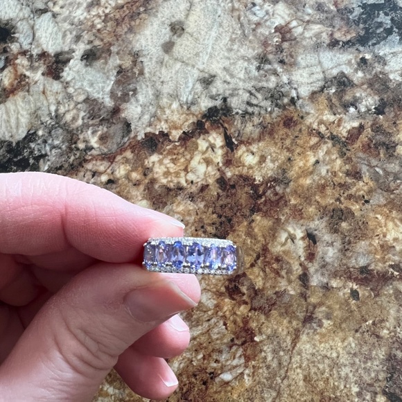 NEW Genuine Tanzanite Ring Size 7 - Picture 3 of 5